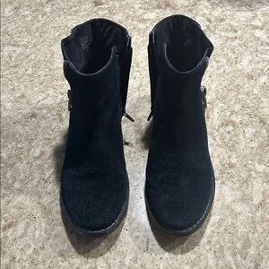 Clarks Black Ankle Booties
